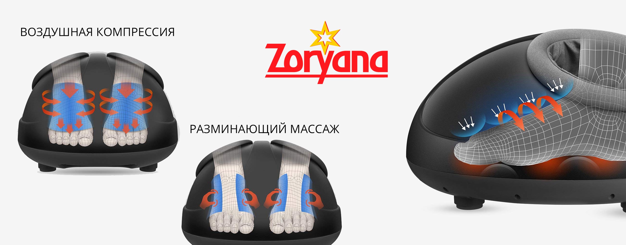 Массажер для ног Тарелка